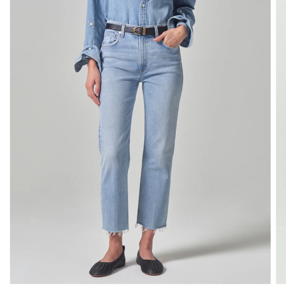 Citizens of Humanity Inga Collection Straight Denim Jeans